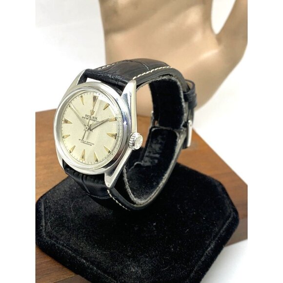 Rolex Oyster Perpetual 6084 Chronometer Men's Watch Swiss Automatic Vint… - Picture 2 of 15